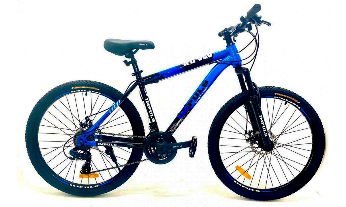 Фотография Велосипед IMPULS MOTION 29" (2021) 2021 Черно-синий